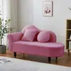 Sofá Bege para Apartamentos Pequenos, Sofá de Sala, Sofá de Tecido Moderno para Lojas de Roupas e Pousadas, Sofá Preguiçoso