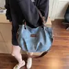Bolsa de Grande Capacidade para Mulheres, Versátil de Verão 2026 Novo Estilo Casual Dobrada Ombro Transversal para Trabalho e Deslocamento Bolsa Tote