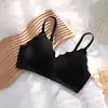Comércio Exterior Transfronteiriço Mais Vendido Roupa Íntima Feminina Sem Costura, Sutiã de Renda Push-Up Respirável Fino de Verão com Lindo Design nas Costas