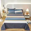 Sábana 100% Algodón Puro, Estilo Fresco Funda de Almohada de Algodón Simple para Cama Individual, Sábana de Una Pieza de Algodón Lavado, Juego de Tres Piezas para Dormitorio Estudiantil