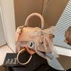 Moda Nicho Transfronteriza Elegante Bolso Cuadrado Pequeño de Mano 2025 Verano Nuevo Estilo Simple y Versátil Bolso de Hombro Único Cruzado