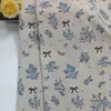 Tela de pana estampada con estampado floral pequeño vintage para otoño e invierno, para ropa de niños y mujeres, incluyendo chaquetas, chalecos, pantalones y camisas