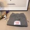 Gorro de Mujer Otoño e Invierno Versátil loverboy Gorro de Lana Tejida Nicho Pareja Orejas de Gato Cerdo Gorro de Lana Moderno