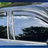 Aplicável a Fronteiras 2009-2019 Volkswagen Sagitar Cobertura de Janela de Carro e Proteção contra Chuva Escudo de Chuva para Carro Preto