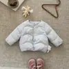 Chaqueta de plumas 3D de animal linda para otoño e invierno para niñas, cárdigan ligero de plumas para bebés y niños pequeños para usar en casa y fuera