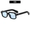 Nuevas Gafas de Sol Elegantes Simples Estilo Cuadrado Flecha Grises Transfronterizas Europeas y Americanas Tendencia Unisex Gafas Retro