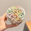 Gomas para el pelo del tamaño de un pulgar para niños, Gomas elásticas pequeñas de colores para niñas que no dañan el pelo, Gomas para el pelo de bebé para coletas pequeñas, Accesorios para el pelo
