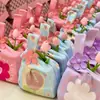 Bolsa de punto ampliada y engrosada de alta calidad para banquetes de bebé, bolsa para mujer, bolsa de punto, bolsa de regalo de cumpleaños, boda, Día del Maestro