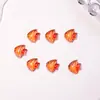 Modelo de Peixe-Palhaço da Moda Decorações de Arte para Unhas Desenho Animado que Brilha no Escuro Pequenos Acessórios de Resina Brincos DIY Decorações de Unhas