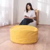 Asiento Cojín Futón de Algodón y Lino para Persona Perezosa Redondo Engrosado Suelo Tatami Taburete Pequeño Sala de Estar Estilo Japonés Esterilla
