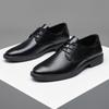 Casual Transfronteiriço Tamanho Grande Primavera e Outono Britânico Negócios Formal Sapatos de Couro Sapatos Masculinos Sapatos Baixos Sapatos Casuais Terno Mocassins
