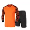 Conjunto de Uniforme de Portero de una Pieza para Dropshipping con Mangas Largas, Almohadillas de Esponja, Camiseta de Portero Anticaídas y Anticolisión para Entrenamiento, Uniforme de Fútbol