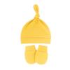 Amazon Estilo Comercio Exterior Set de Gorro con Chupón y Guantes para Bebé Gorro Fetal para Bebé Estilo Delgado de Una Sola Capa Gorro Chouchou Gorro con Cola