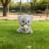 Micro Paisaje Lindo Koala Micro Paisaje Adornos de Jardinería Dibujos Animados DIY Accesorios de Resina de Koala Transparente