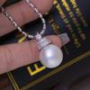 Accesorios de bricolaje S925 plata esterlina perla colgante hebilla soporte vacío collar desmontable colgante soporte de plata Seiko atmósfera se puede abrir