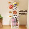 Estante de Almacenamiento para Baloncesto Estante de Almacenamiento de Juguetes Hogareño Multicapa Estante de Almacenamiento para Equipos Deportivos y de Fitness Almacenamiento en Piso para Esterillas de Yoga