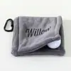 Toalla de Limpieza de Golf de Microfibra Transfronteriza, Toalla de Limpieza de Golf y Limpieza de Palos, Toalla para Limpiar Pelotas de Golf