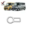Adecuado para 24 Suzuki Spacia Custom Botón de Arranque de Un Botón Modificado Marco Tiras Brillantes Decorativas Interiores