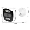 Cámara de Red Poe de Doble Luz Xiongmai 8 Megapíxeles 5 Megapíxeles 4 Megapíxeles Impermeable Alta Definición para Exteriores con Audio y Reconocimiento Facial para el Hogar