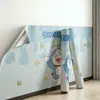 Papel pintado autoadhesivo lindo de dibujos animados, pegatinas de pared impermeables, papel pintado para el hogar, pegatinas decorativas para pared de fondo de habitación infantil, dormitorio