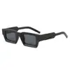 Gafas de sol cuadradas de montura pequeña estilo retro transfronterizo para hombre, estilo Hip-Hop Punk europeo y americano, coloridas y únicas, versátiles para el estilo callejero