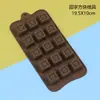 Molde de Chocolate de Silicona Nuevo Multiestilo Charola para Hielo de Gelatina Molde para Hornear Pudín Molde para Waffles Fondant DIY