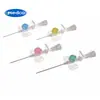 Fornecimento Transfronteiriço de Agulhas Intravenosas Medicadas 18G/20G/22G/Tipo Asa Pequena Agulhas Intravenosas Médicas Descartáveis Borboleta