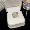 Anel de Moda Aberto Ajustável com Personalidade, Anel Versátil de Luxo Leve Banhado a Ouro Real de Nicho, Anéis Combinando para Casais