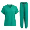 Amazon Cross-Border Europeu e Americano Elástico Lavar à Mão Roupas, Médico Oral e Enfermeira Escova Roupas de Trabalho Manual, Roupas de Isolamento Cirúrgico Masculinas e Femininas