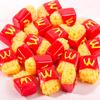Diy jóias creme cola acessórios numéricos pingente de telefone móvel chaveiro acessórios para o cabelo decoração comida e jogar batatas fritas tridimensionais