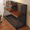 Estante para tazas, organizador de mesa, organizador de escritorio, estante pequeño para vasos de agua, tazas de té, juegos de té y tazas de café