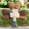 Nido de Pájaro Decorativo para Exteriores, Corona de Animales Lindos, Nido de Pájaro de Conejo
