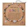 Pulsera de Piedra Nueva Europea y Americana Pulsera de Piedra Natural Moda Pulsera de Perlas Regalo de Cumpleaños para Amigo Familia Estudiante Joyería Mujer