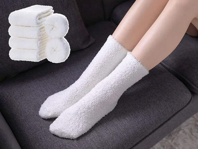 fuzzy socks