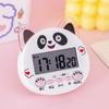 Relógio Calendário Timer Contagem Regressiva Panda Fofo Cartoon Dundun Timer de Cozinha Silencioso Orelha Brilhante