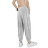 Pantalones Casuales de Verano de Seda de Hielo Dosis Delgada Cortos Talla Grande para Hombre Sueltos Combinan con Todo Modernos Deportivos de Moda