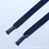 Corda Plana Revestida de Silicone de Nylon Imitação 1cm, Cordão Colorido Casual para Cintura, Cordão de Capuz, Em Estoque