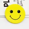 Broche Multicolor de Cara Sonriente Insignia de Tarjeta de Sonrisa para Personal de Hotel Pequeños Accesorios Hebilla de Joyería Pin de Solapa Insignia para Niños