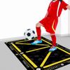 Esterilla antideslizante para entrenamiento de fútbol, con diatomeas, para el hogar, para control de ritmo y control de pelota deportiva, con aislamiento acústico para interiores y fitness