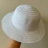 Sombreros de paja DIY listos para usar transfronterizos para niños al por mayor, bordado de logotipo personalizado en lotes pequeños, venta directa del fabricante, sombreros promocionales