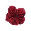 Atacado 5cm fita de cor sólida cinco pétalas flor chapéu flor flor acessórios 34 cor ponto atacado