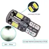 Luz Decodificadora LED Yizhong 5W Luz Indicadora de Ancho para Matrícula de Coche T10/W5W Blanco Blanco Cálido Azul Hielo Luz de Lectura de Cabina