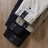 2025 Nuevos Pantalones Largos de Modal Elegantes Sarja de Algodón Elástico Verano Finos para Hombre Sueltos Casual de Negocios