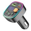 Fabricante de comercio electrónico transfronterizo Q30 Reproductor MP3 Bluetooth para coche FM llamada manos libres transmisión de voz carga rápida PD memoria USB