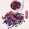 Lentejuelas Redondas para Uñas Estilo Mismo que Little Red Book Punto de Ola Parche Súper Brillante para Uñas Decoración Láser para Uñas Joyería para Uñas