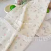 Tela de terciopelo color crema 100% algodón para otoño e invierno, oso de dibujos animados floral estilo coreano, ropa, ropa para niños, ropa para el hogar, DIY