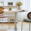 Mesa de Centro Moderna Simples para Recepção de Negócios de Empresa Estudo em Casa Sala de Estar Varanda Mesa Redonda Grande de Cabeceira Combinação de Mesa de Jantar e Cadeiras