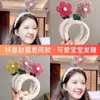 Nova Faixa de Cabelo com Flores da Primavera, Faixa de Cabelo Fofa de Pelúcia para Lavar o Rosto, Faixa de Cabelo de Celebridade da Internet, Faixa de Cabelo Masculina, Scrunchie, Acessório de Cabelo