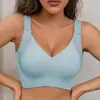 Sujetador Invisible Sin Costuras de Tallas Grandes para Mujer, Minimiza el Busto Grande, Recoge y Levanta, Sujetador sin Aros, Reduce el Volumen Lateral del Pecho