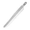 Hoja de cuchillo para fruta de acero inoxidable hecha de material 2Cr, hoja serrada afilada, se puede personalizar y reemplazar con accesorios de hoja según sea necesario